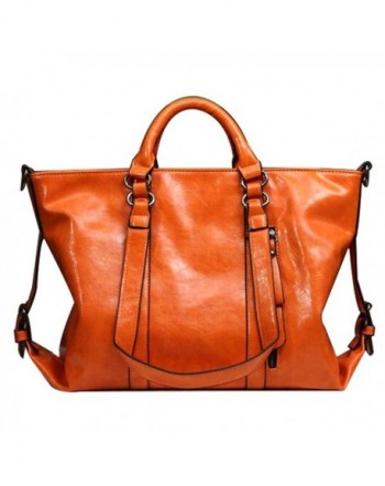 Handbag ISHOWDEAL Leather Business Shoulder