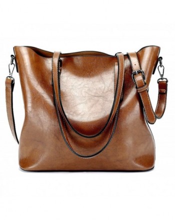 Dreubea Leather Handbag Crossbody Shoulder