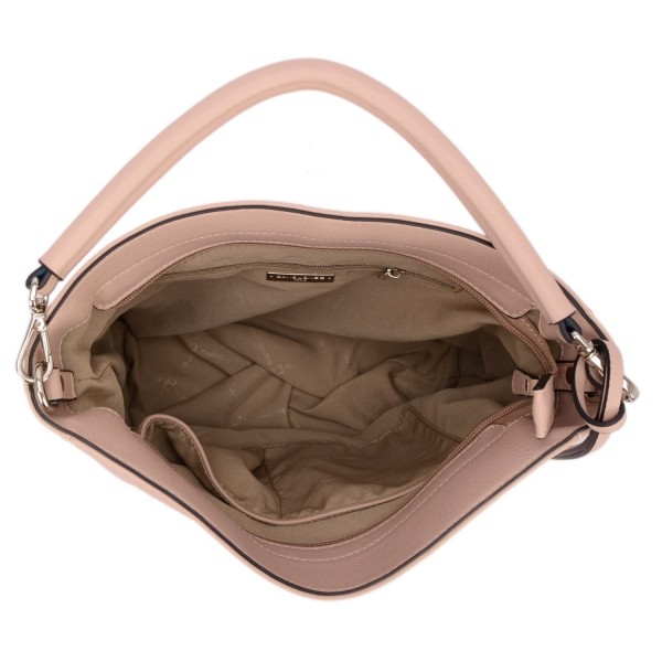 Women's Top Handle Shoulder Hobo Handbags Tote Purse - Pink - CG12O2A8ZMM