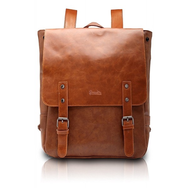 Leather Like Vintage Womens Backpack School