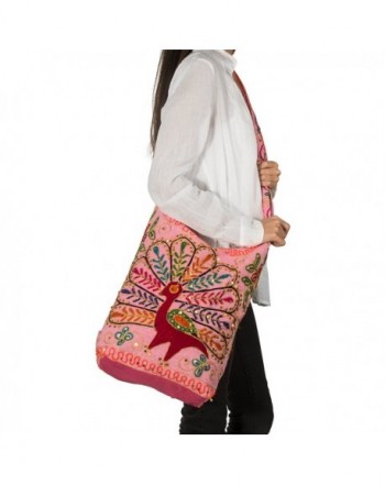 Patchwork Peacock Handmade Crossbody Shoulder