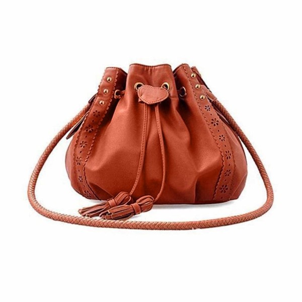 Women Large Shoulder Bag Handbag Cross-body Bags Cheap Colors for Girl by - Brown - CY186NWY0WE