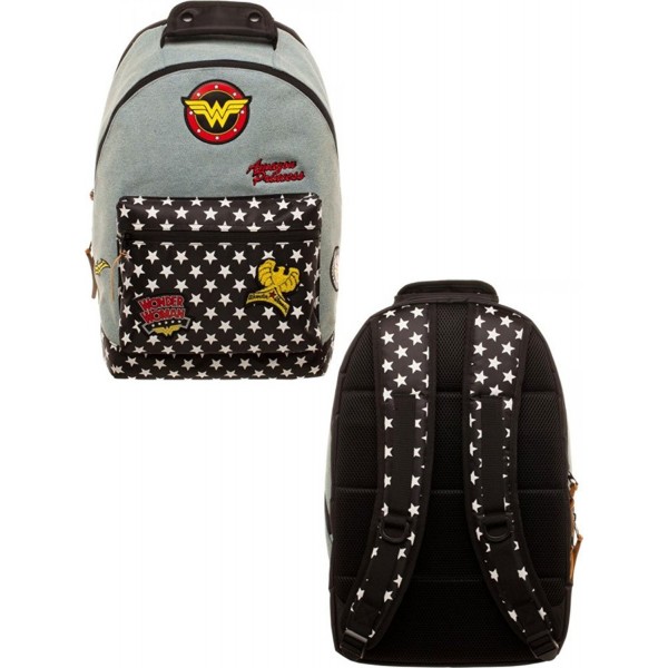 Comics Wonder Woman Backpack Patches