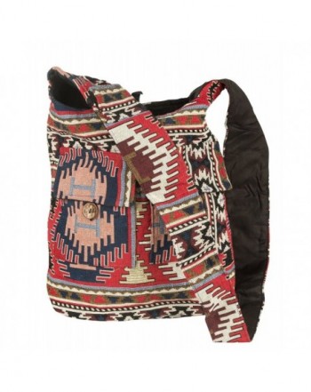 Tribe Azure Oversize Messenger Crossbody