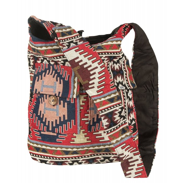 Tribe Azure Oversize Messenger Crossbody