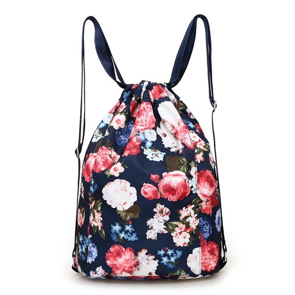 Drawstring Gymbag Backpack Travel Gymsack