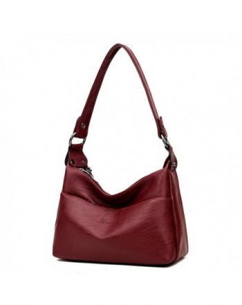Women Leather Crossbody Tote Handbag Messenger Bags for Zipper Multi ...