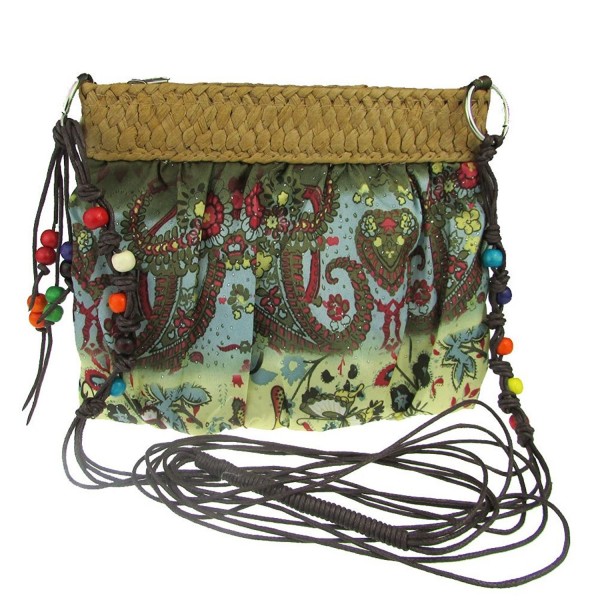 Donalworld Hipster Flower Cloth Crossbody