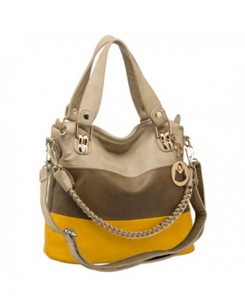 Classic Everyday Shoulder Women Yellow