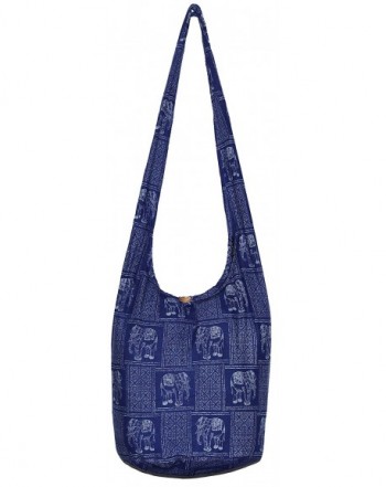 Elephant Bohemian Crossbody Shoulder DarkBlue