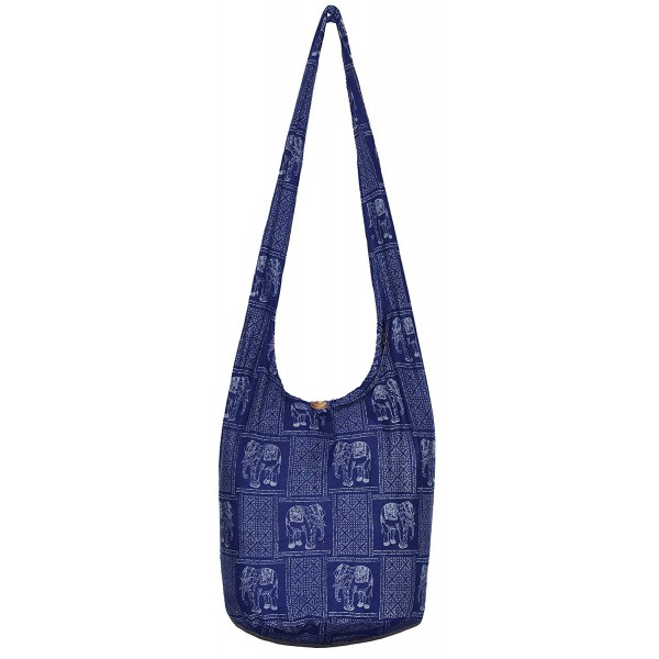 Elephant Bohemian Crossbody Shoulder DarkBlue