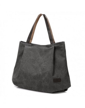 Shoulder Canvas Teenage Organizer Bags Grey