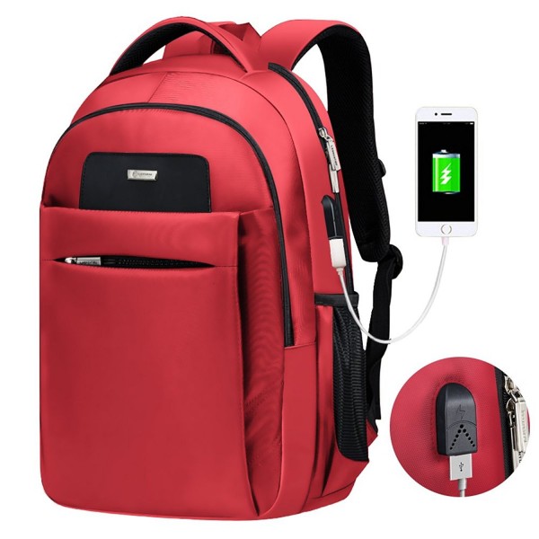 Men and Women Business Laptop Backpack Travel Backpack USB Charging ...