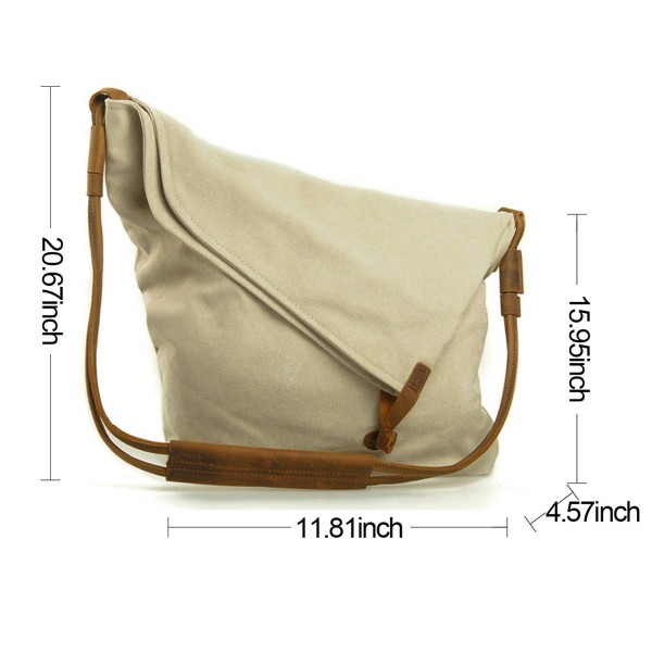 Fansela(TM) Messenger Bag Crossbody Satchel Bag Retro Canvas Hobo Bag ...