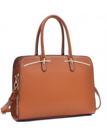 MKY Satchel leather Compartment Shoulder