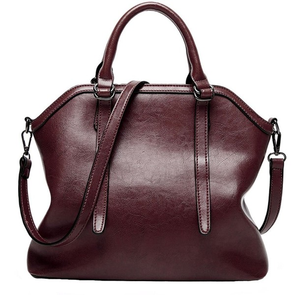 FiveloveTwo Satchel Handbags Top handle Shoulder