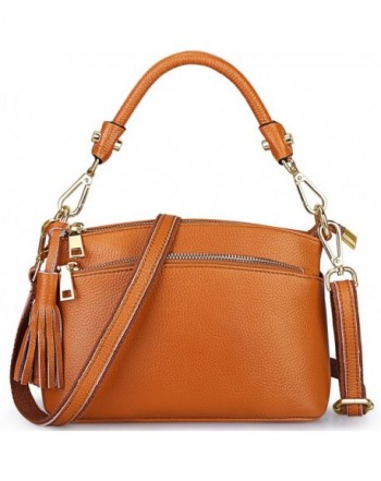 S ZONE Genuine Crossbody Top handle Shoulder