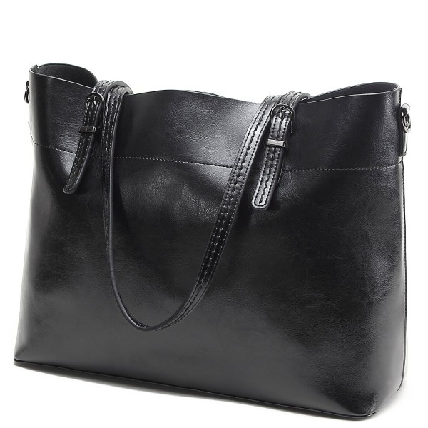 Large Genuine Leather Purses Women Crossbody Vintage Top-handle Totes ...