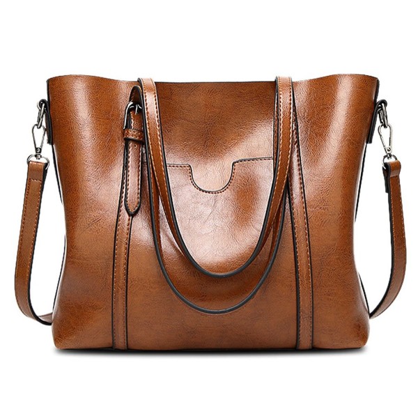 Vintga Handle Satchel Handbags Shoulder