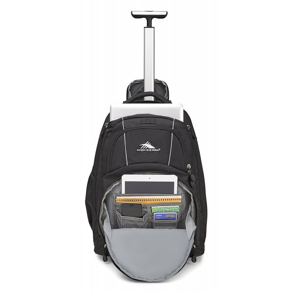 High Sierra Freewheel Laptop Backpack - Black - C9114CPCG1H