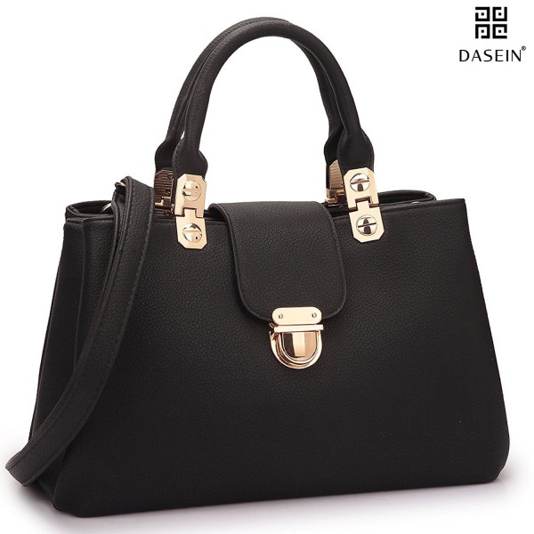 Dasein Handbags Satchel Leather Shoulder