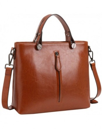 Leather Shoulder Handbags Satchel Designer