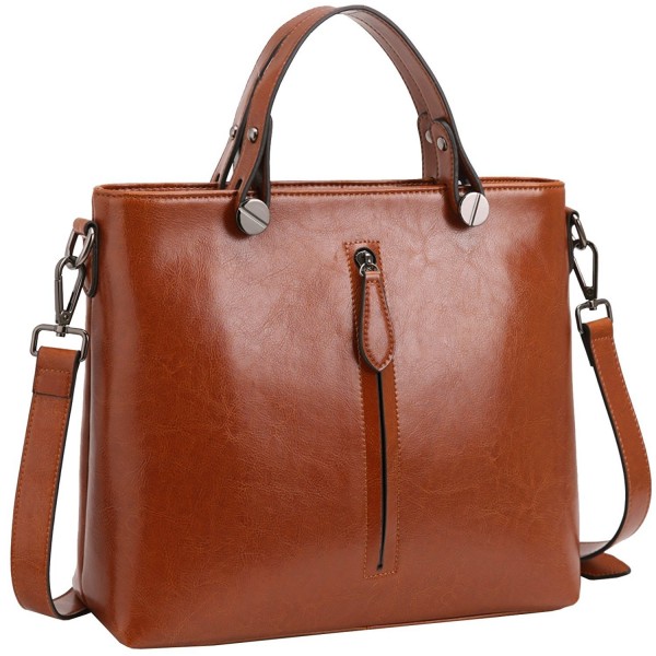 Leather Shoulder Handbags Satchel Designer