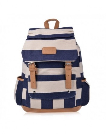 Vbiger Backpack Knapsack Striped Pattern