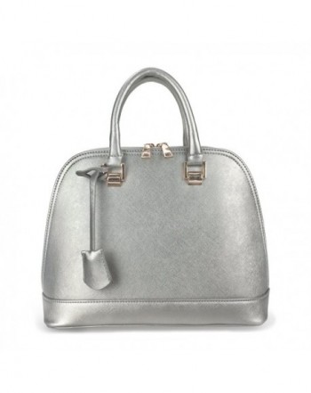 Hoxis Metallic Leather Shoulder HandBag