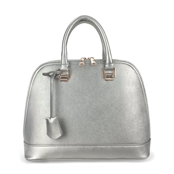 Hoxis Metallic Leather Shoulder HandBag