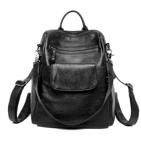 Leather Backpack Wraifa Handbag Shoulder