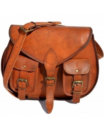 Leather Designer Crossbody Shoulder Satchel