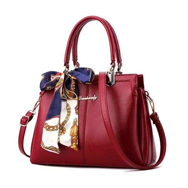 Womens Satchel Handbags Leather Shoulder