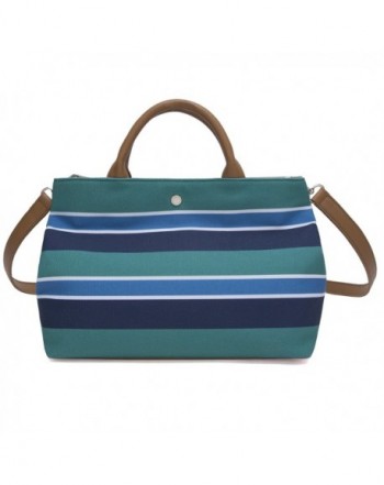 Lovely Tote Co Striped Crossbody