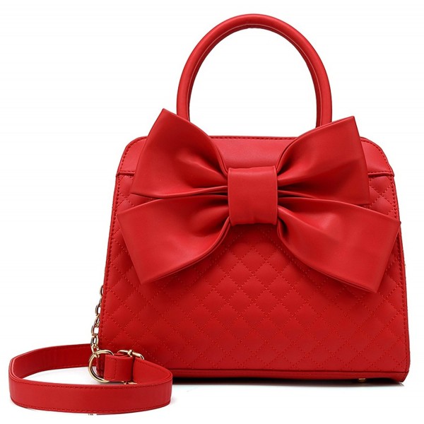 Scarleton Quilted Satchel H104810N Red