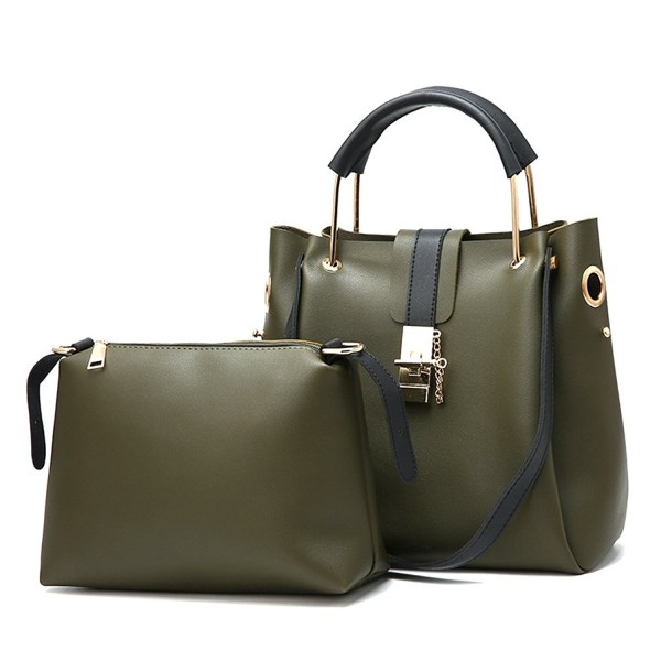 Handbags Satchel Messenger Shoulder Padlock