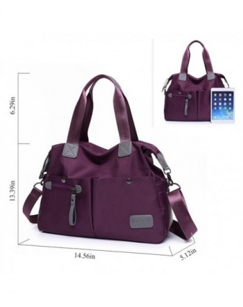 Top Handle Satchel Handbags Shoulder Bag Tote Purse for Women - Blue ...