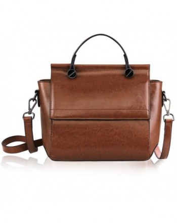 S ZONE Genuine Leather Crossbody Shoulder