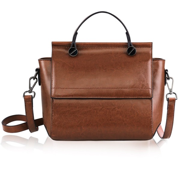 S ZONE Genuine Leather Crossbody Shoulder