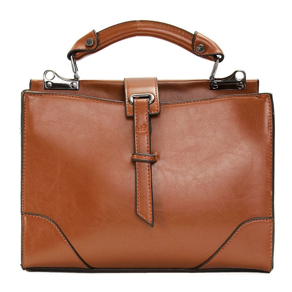 OURBAG Leather Handbag Shoulder Satchel