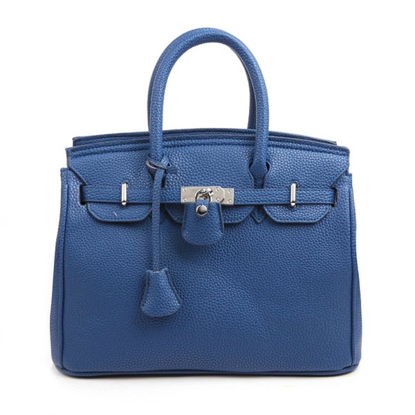 Women Handle Satchel Handbags Padlock