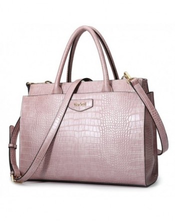 Kadell Designer Handbags Crocodile Embossed