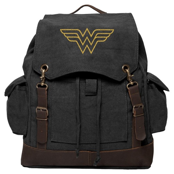 Wonder Symbol Rucksack Backpack Leather