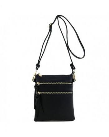 Functional Multi Pocket Crossbody BLACK