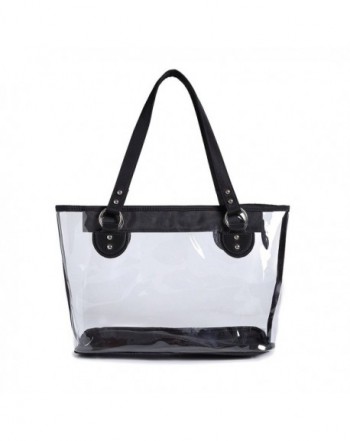 Deluxe Clear Tote Shoulder Bag