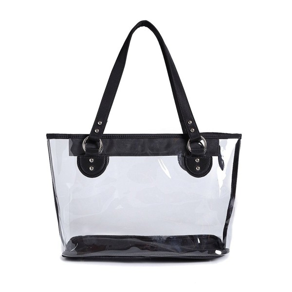 Deluxe Clear Tote Shoulder Bag