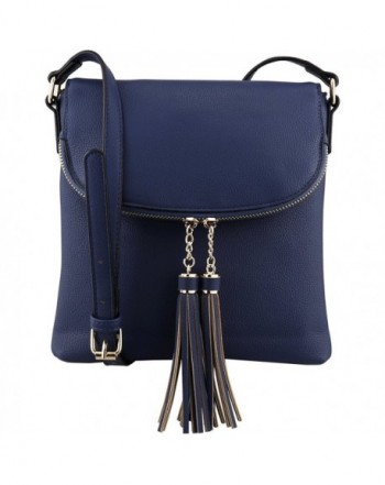 BBrentano Flap Over Crossbody Handbag Accents