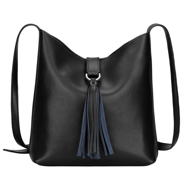 S ZONE Cowhide Leather Shoulder Cross body