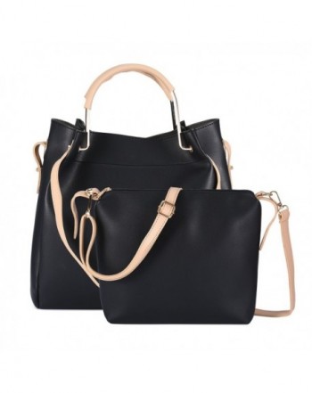 Leather Handbag Detachable Crossbody Shoulder