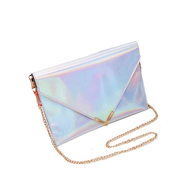 Monique Colorful Holographic Envelope Cross body